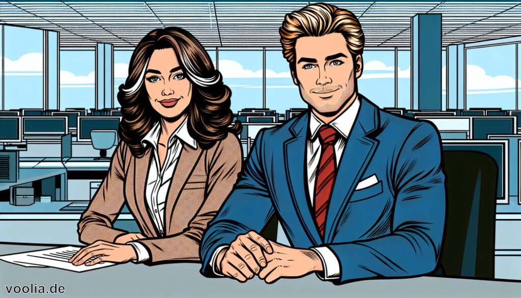 Einführung in das Thema Jens Riewa und seine Partnerin